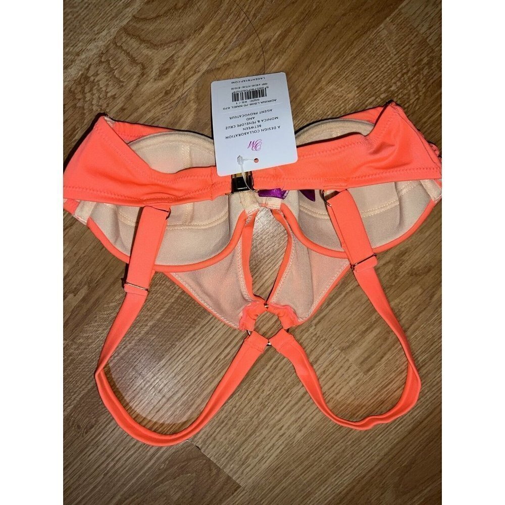 Nwt L’Agent by Agent Provocateur Adrina Swim Bikini Top Sexy Seductive XS 1C - Picture 7 of 7
